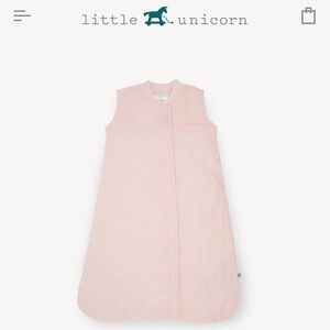 18-24m Little Unicorn 2.6 TOG Sleep Sack Light Pink